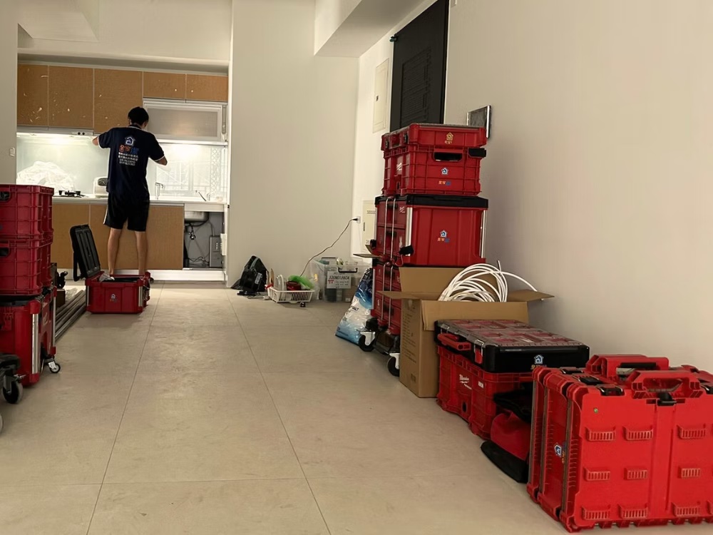 全家潔全戶系列,用料品質絕對不馬虎案例施工或設備安裝現場照片